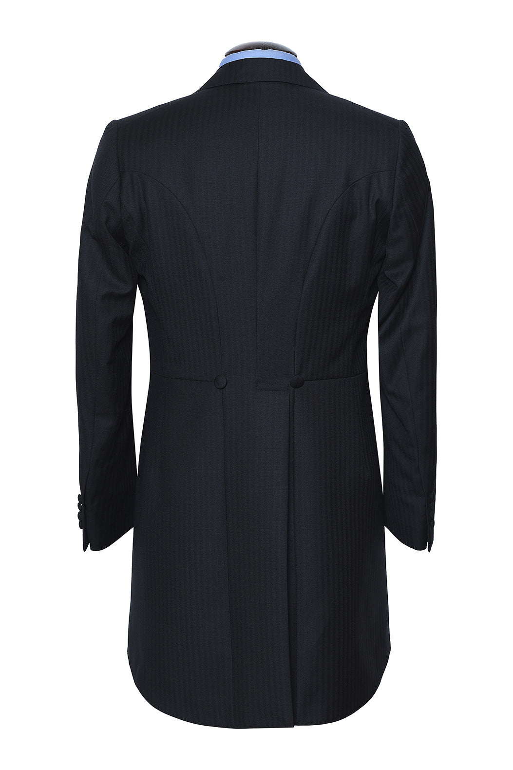 The Morning Coat – Charcoal grey herringbone – WICKET