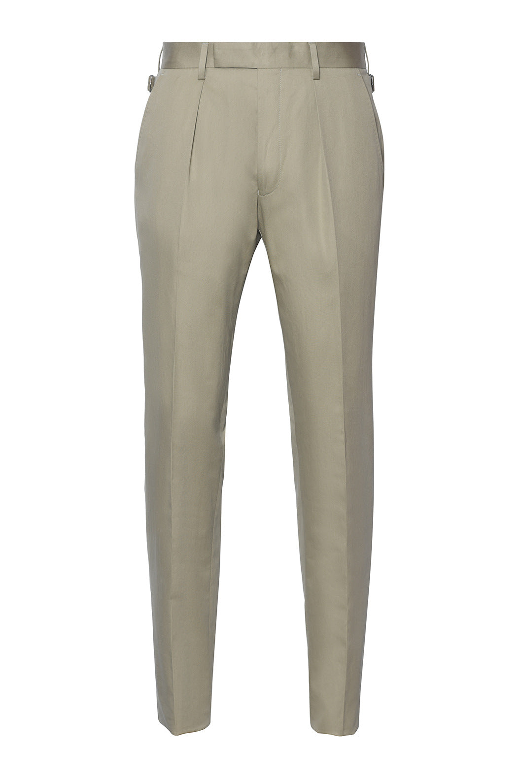 Le Naples – Plain gabardine, deep beige, 100% cotton – WICKET