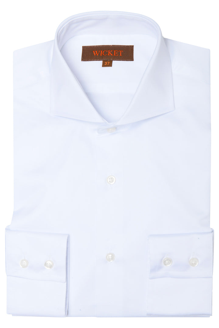 The Cotton Twill – Plain white – WICKET