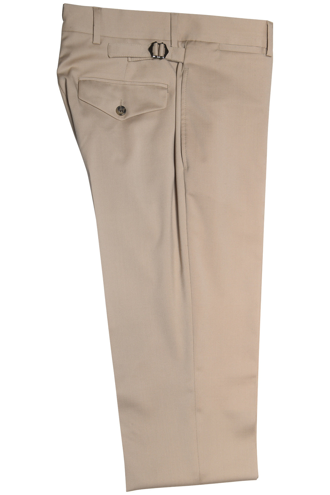 Le Casual – uni en Gabardine de Laine Super 120 Beige Sahara – WICKET