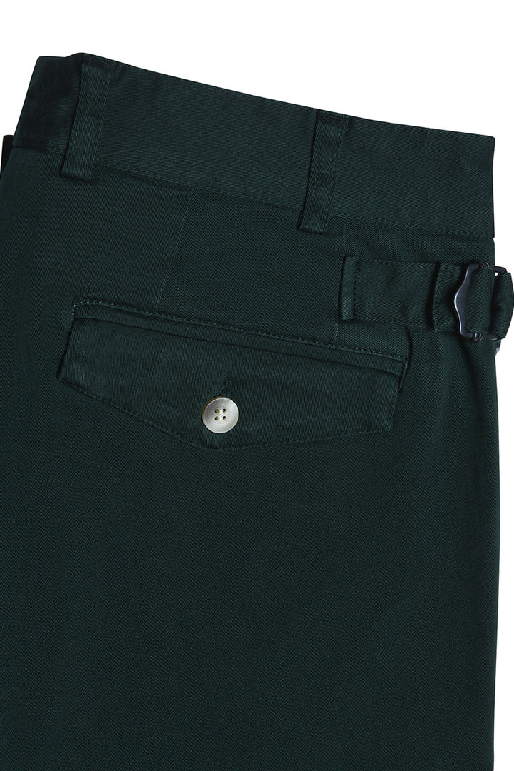 Le Week-End – British racing green cotton – WICKET