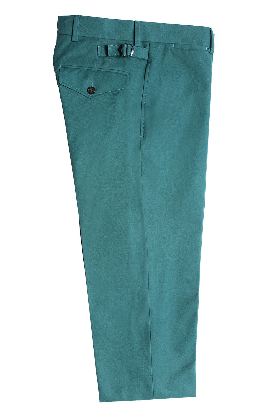 Le Casual – Plain gabardine, incredible green, 100% cotton – WICKET