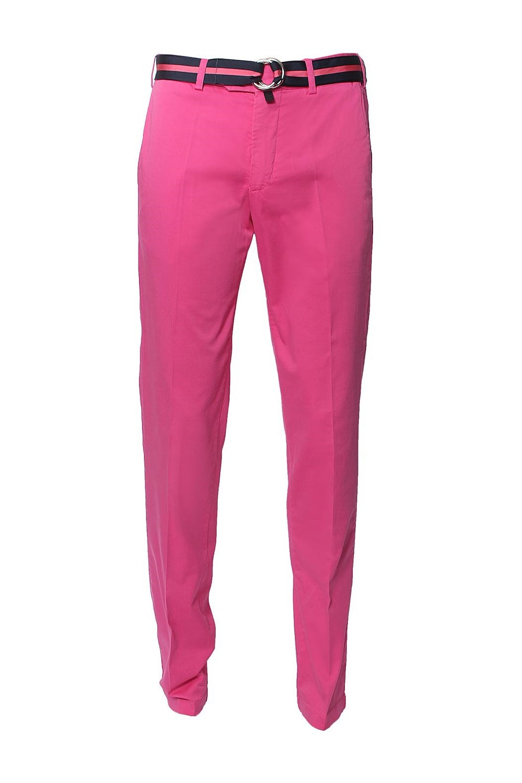The Chino – Textured plain weave, perfect pink, cotton and elastane – WICKET