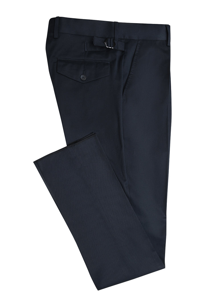 Le Classique Sport – Gabardine de coton bleu marine – WICKET
