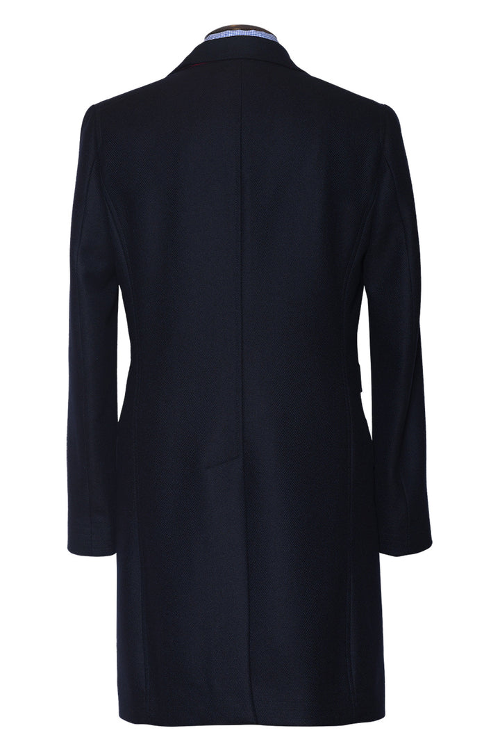 Le Vittorio – Navy cashmere and wool – WICKET