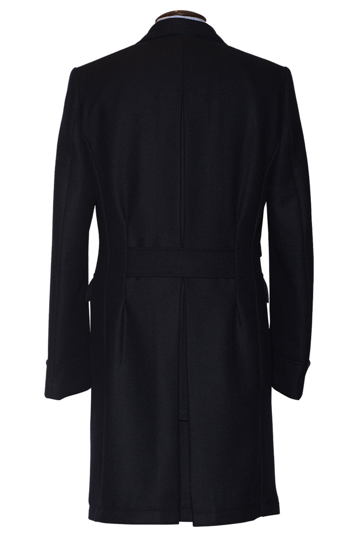 Le Windsor – Navy cashmere and wool – WICKET