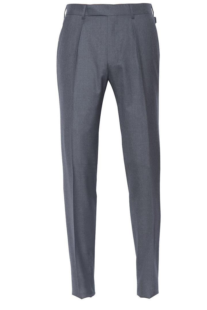 The Classic – Mouse grey wool twill – WICKET