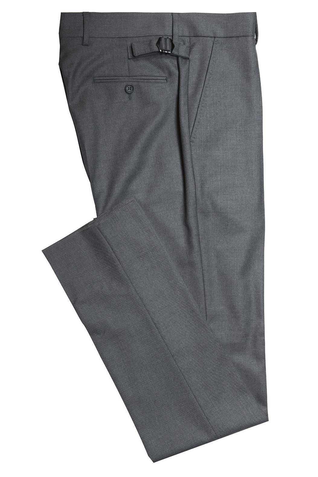 The Classic – Mouse grey wool twill – WICKET