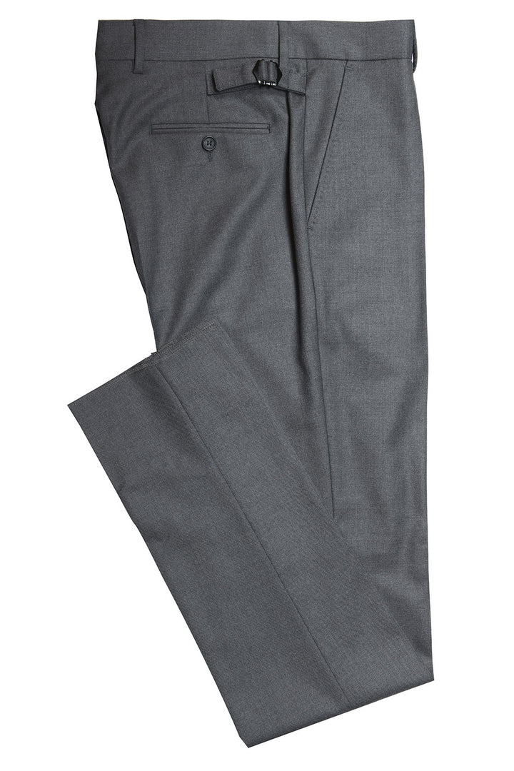 The Classic – Mouse grey wool twill – WICKET