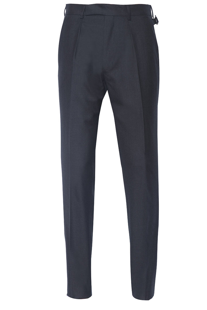 The Classic – Charcoal grey wool twill – WICKET