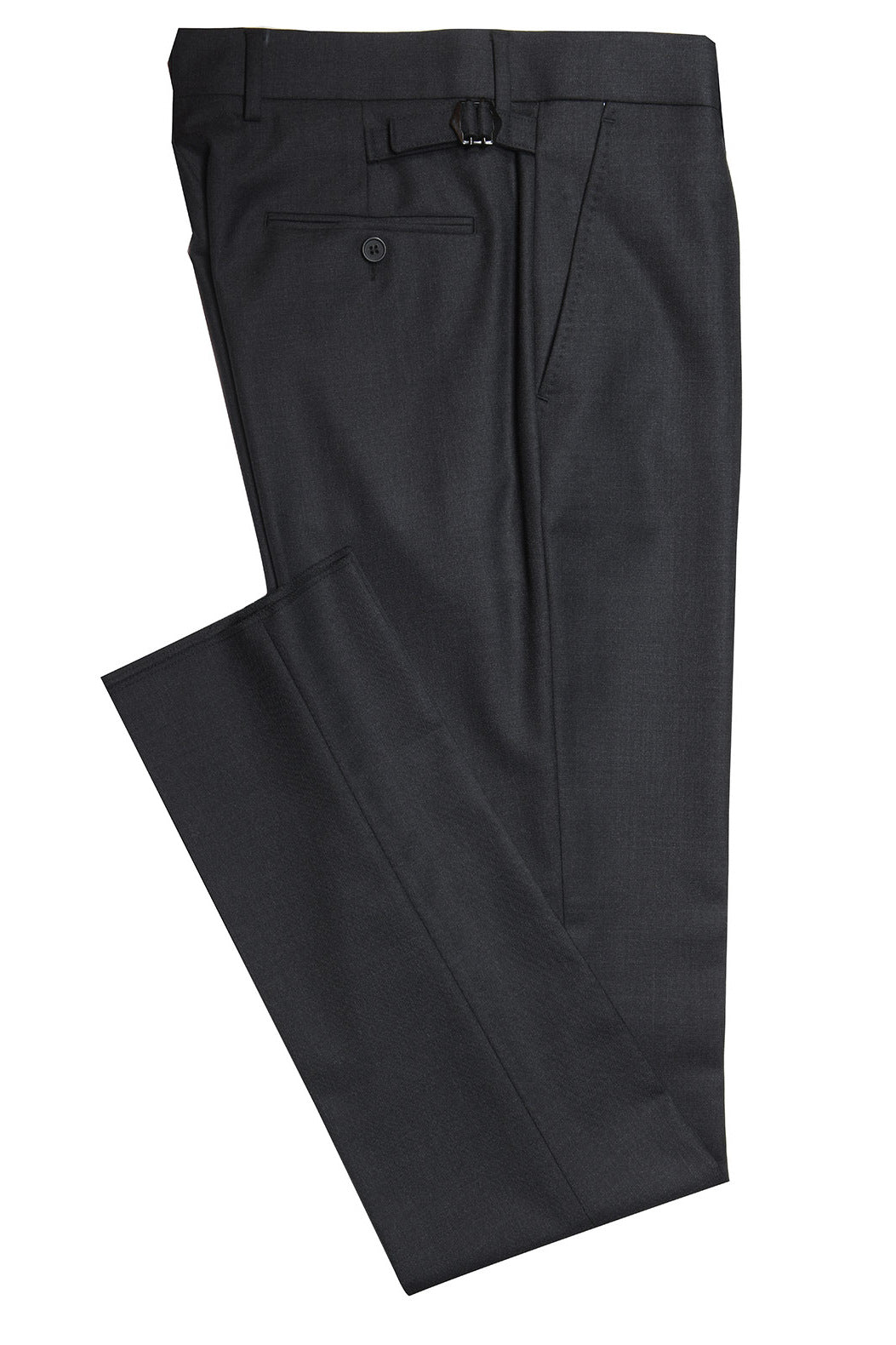 The Classic – Charcoal grey wool twill – WICKET