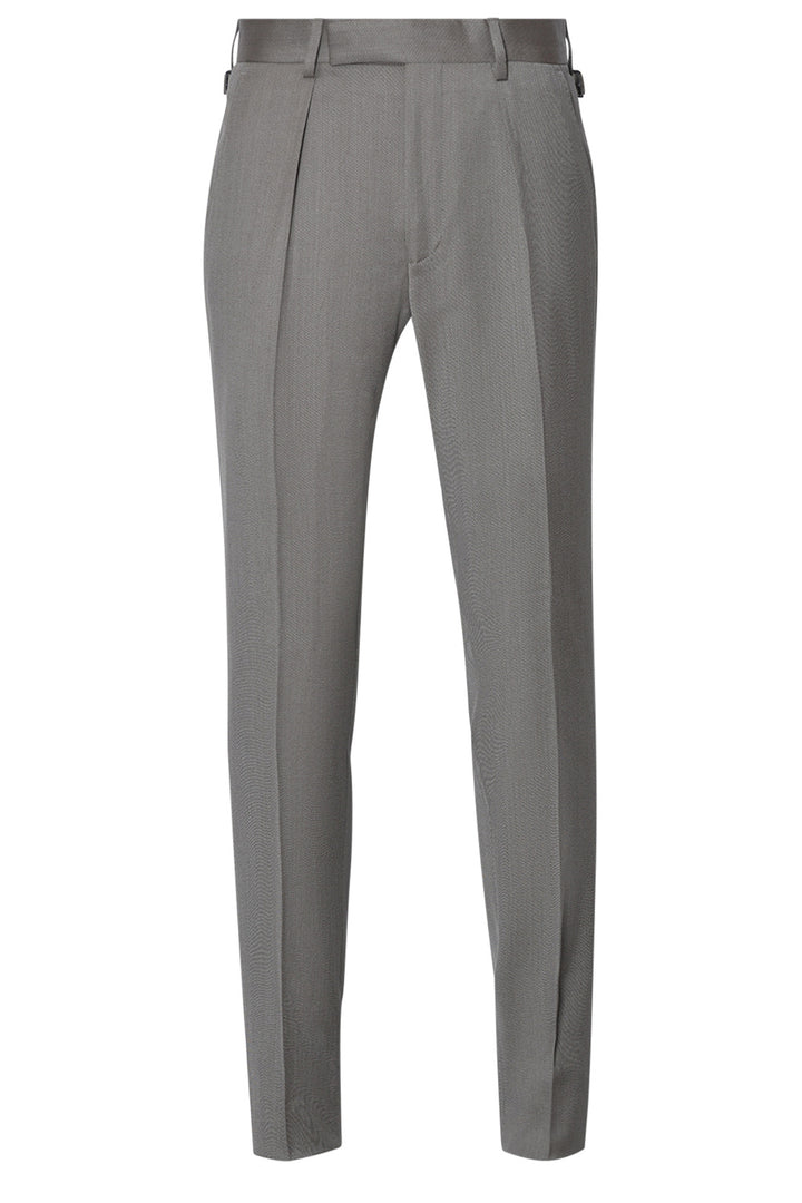 Le Classique Sport – Whipcord Beige Tanné, Vitale Barberis Canonico (320 gr), Laine Vierge – WICKET
