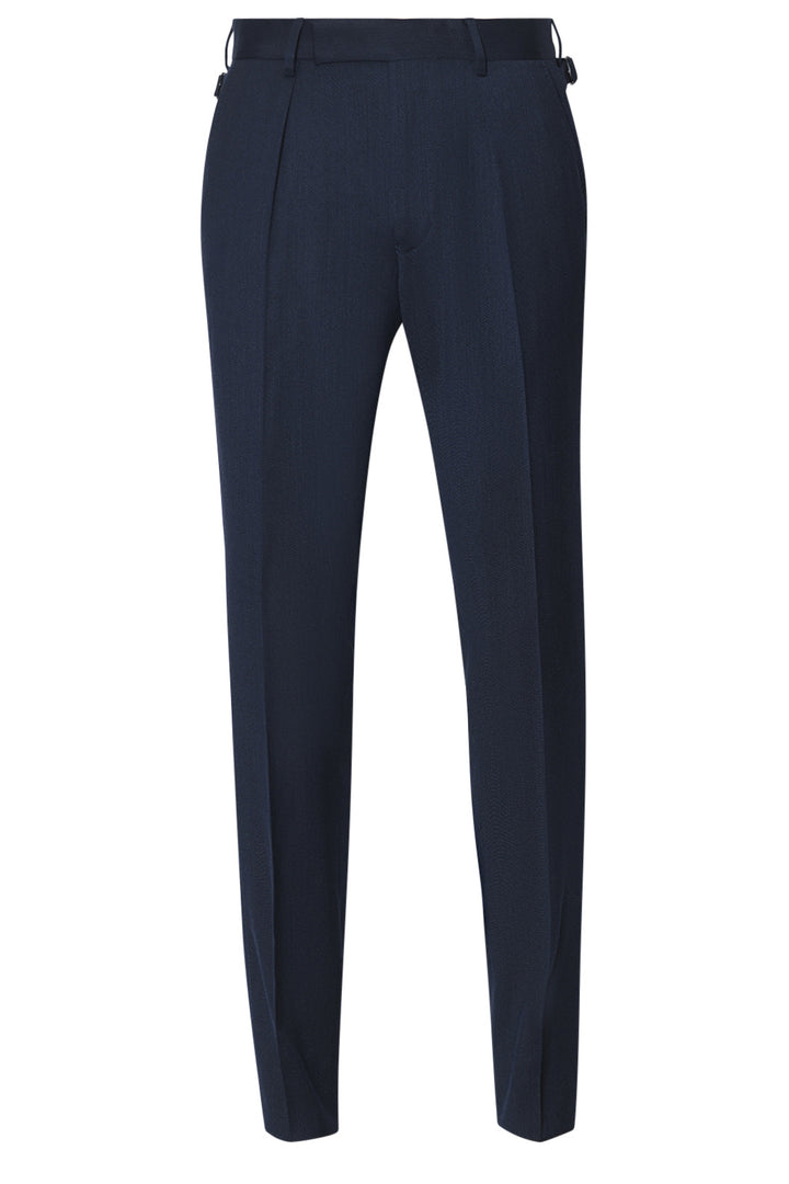Le Classique Sport – Whipcord Bleu Sublime, Vitale Barberis Canonico (320 gr), Laine Vierge – WICKET