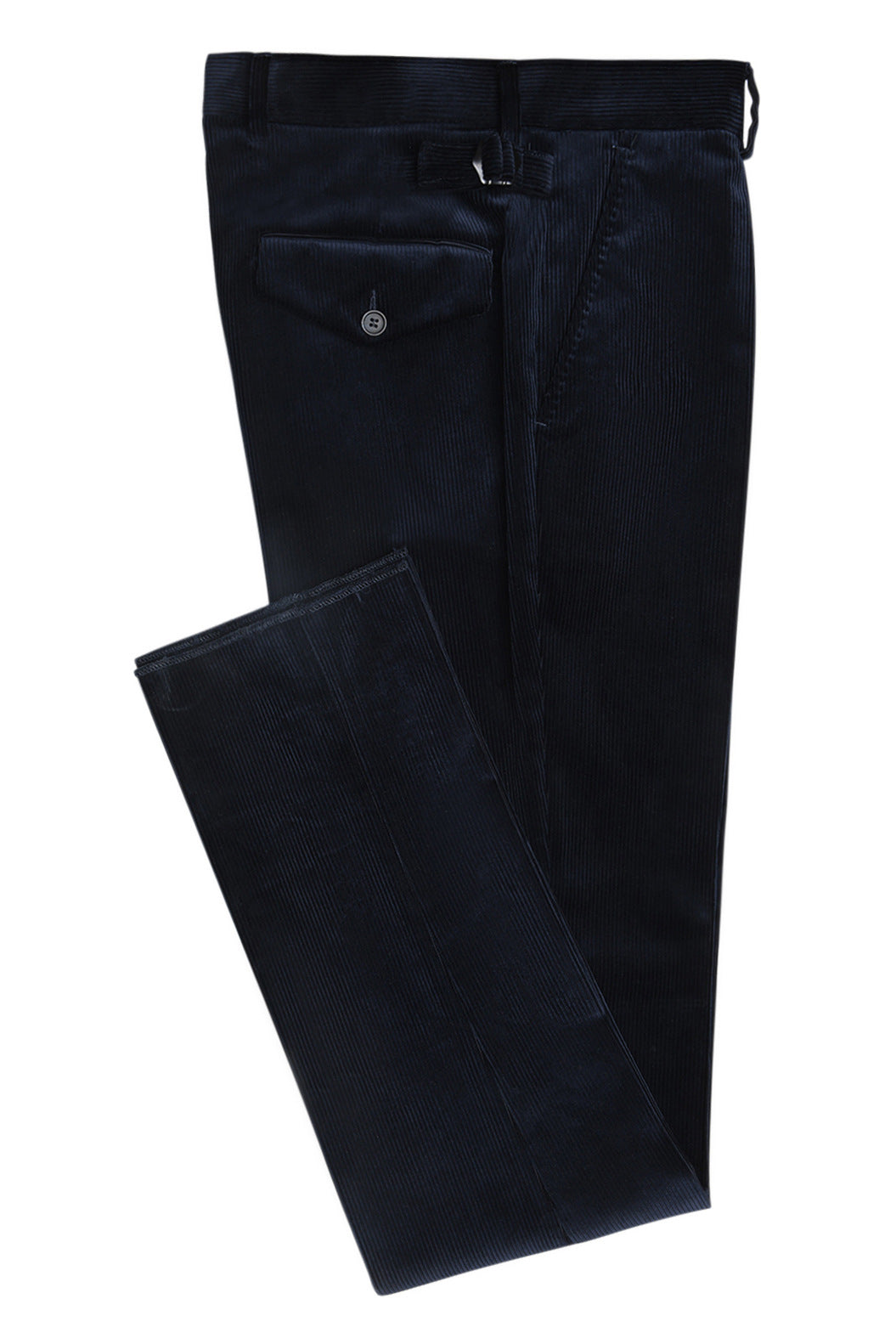 Le Classique Sport – Velours grosses côtes bleu intense – WICKET
