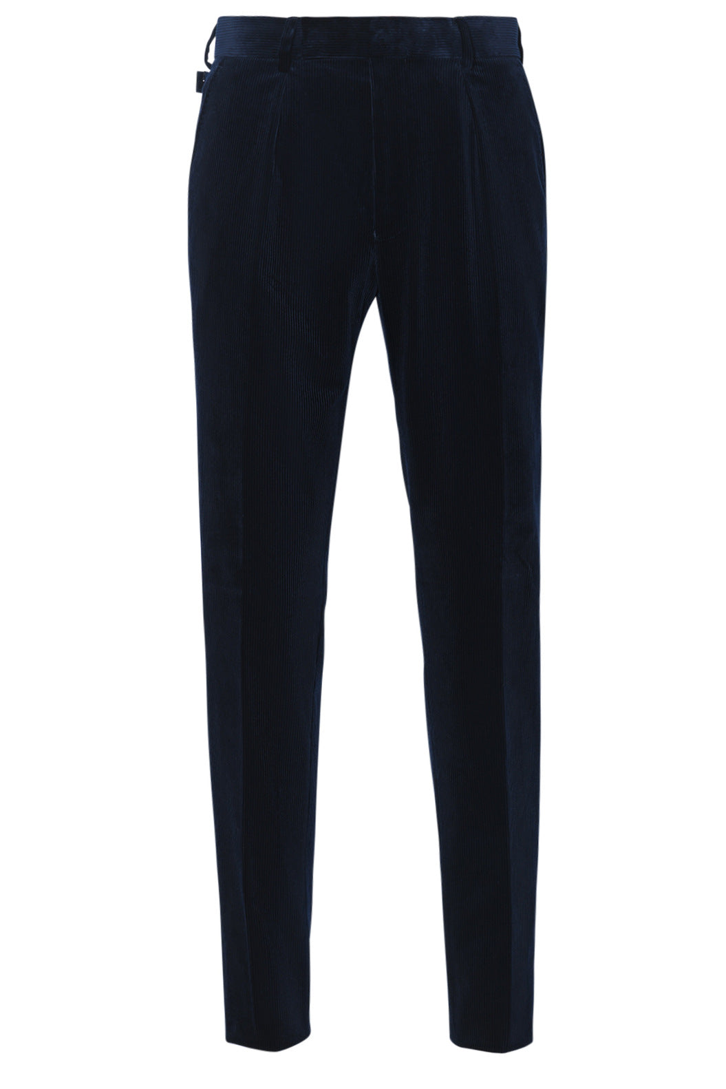 Le Classique Sport – Velours grosses côtes bleu intense – WICKET