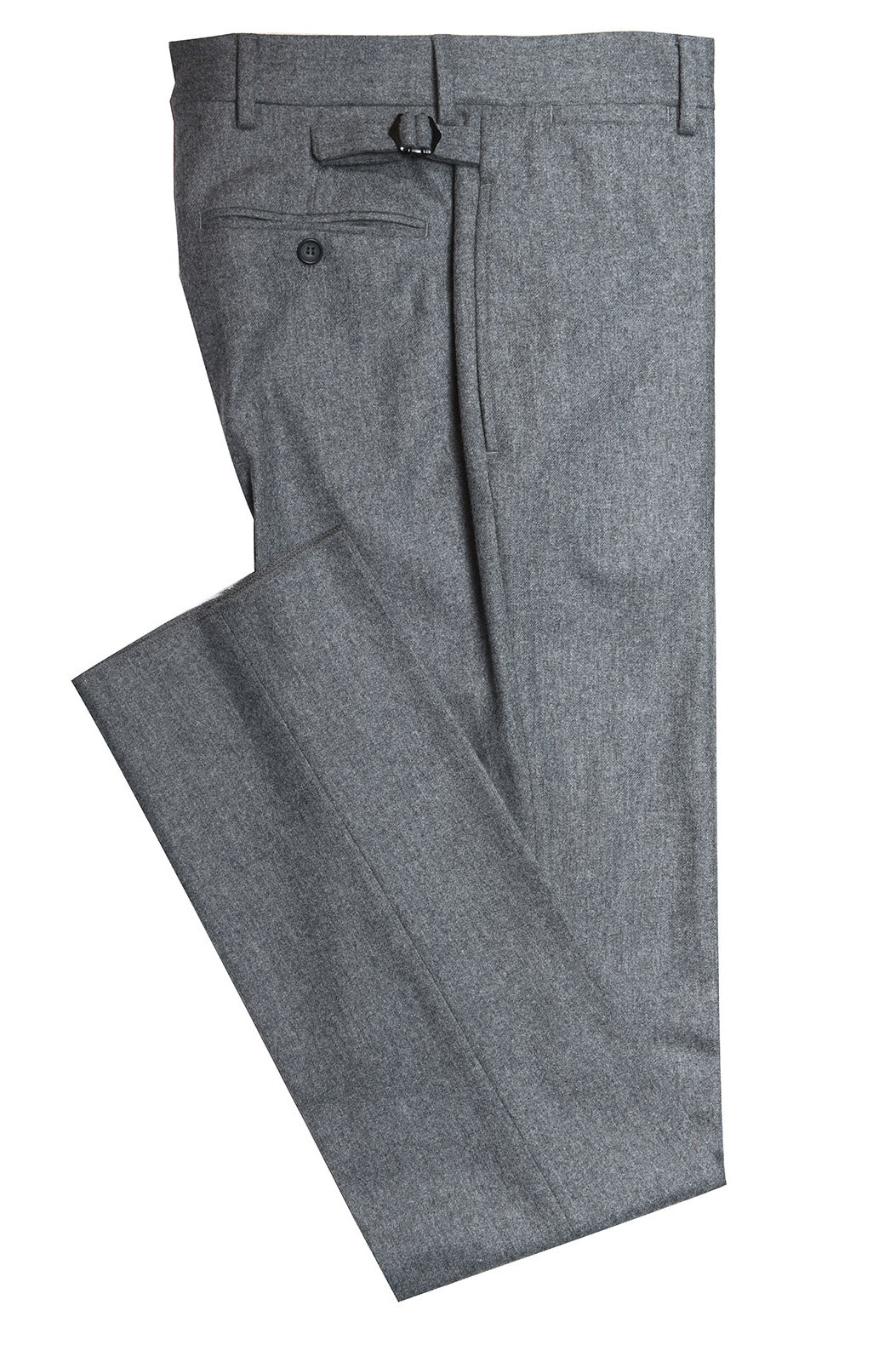 Le Casual – Wool flannel, Vitale Barberis Canonico (340 g), bright grey – WICKET