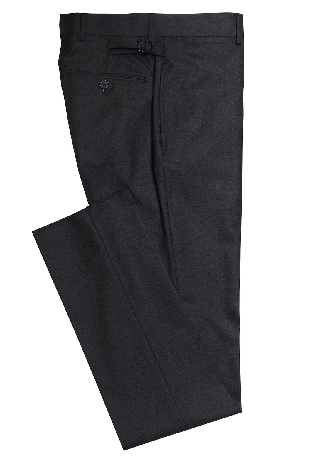 Le Casual – Wool twill, Vitale Barberis Canonico (300 g), charcoal grey – WICKET