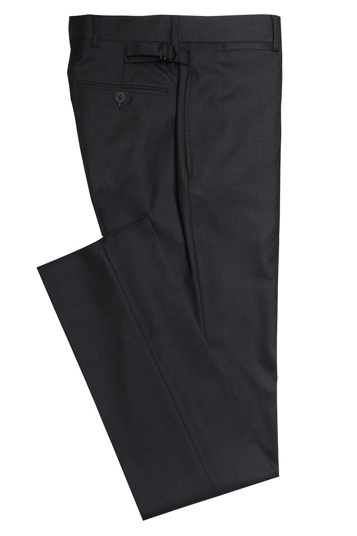 Le Casual – Wool twill, Vitale Barberis Canonico (300 g), charcoal grey – WICKET