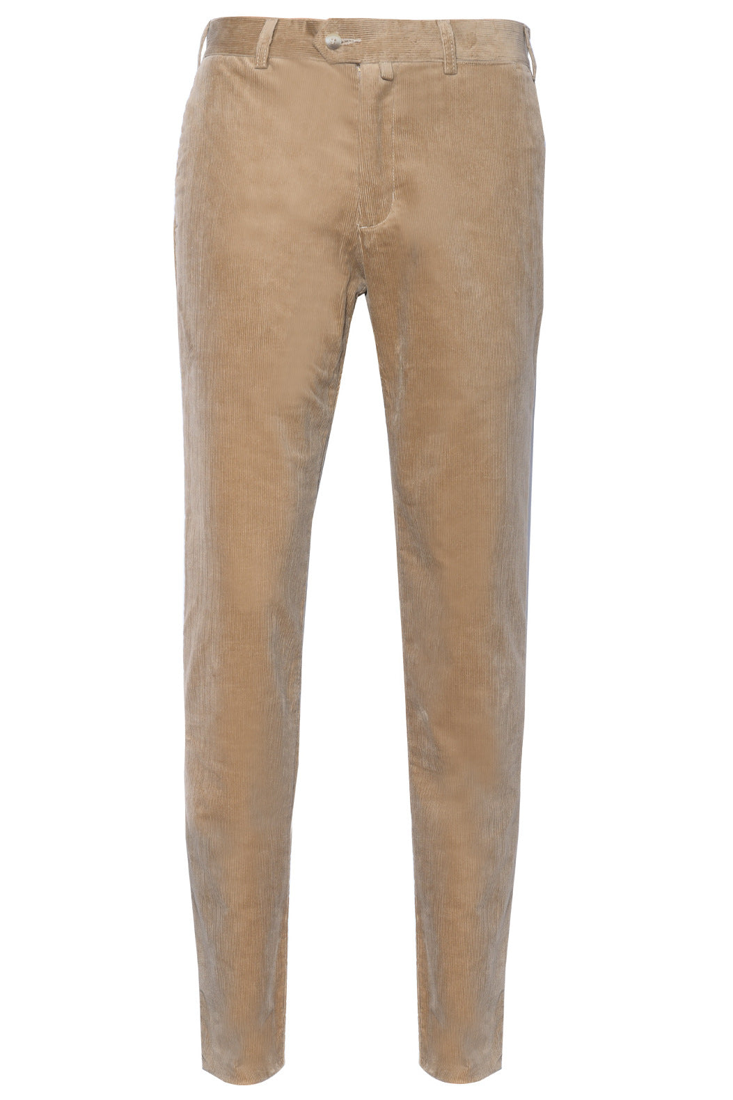 The Corduroy Trousers – Plain beige corduroy, cotton and elastane – WICKET