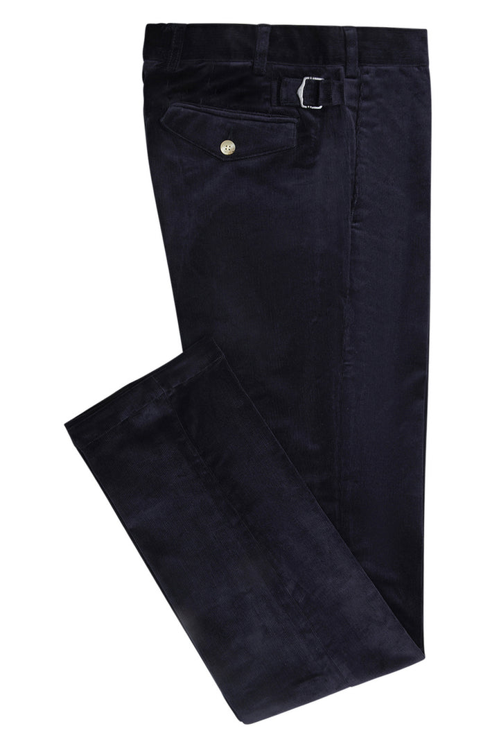 Le Week-End – Velours milleraies bleu marine – WICKET