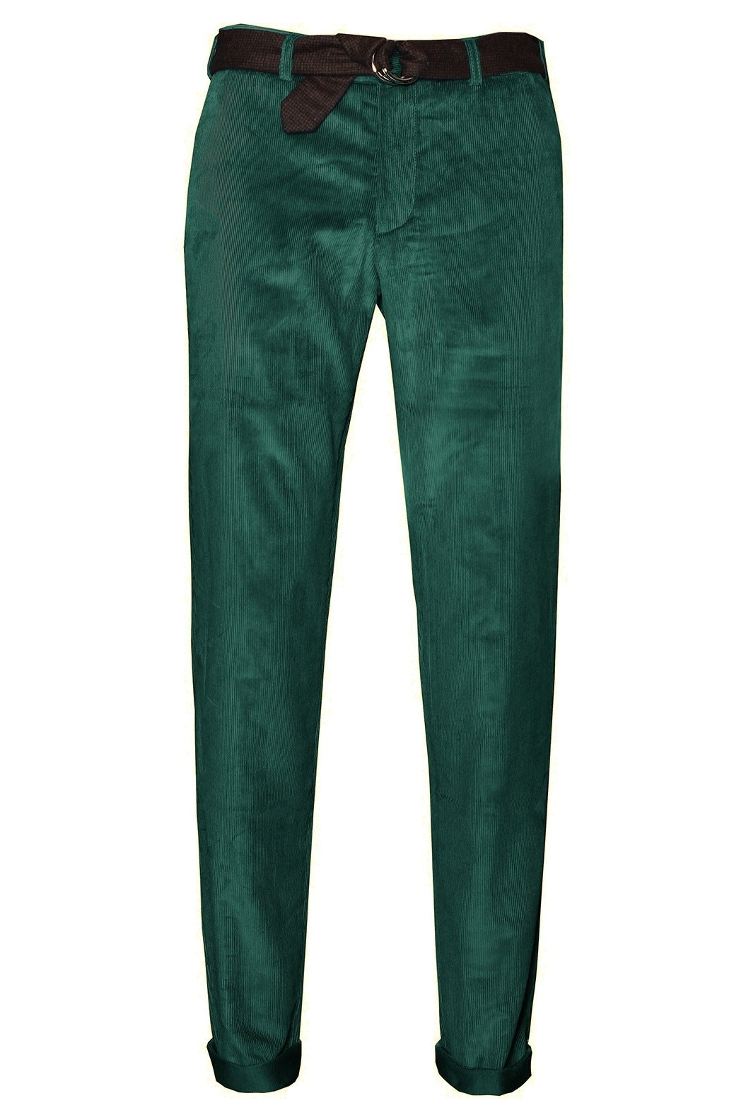 The Corduroy Trousers – Plain larch green corduroy, cotton and elastane – WICKET