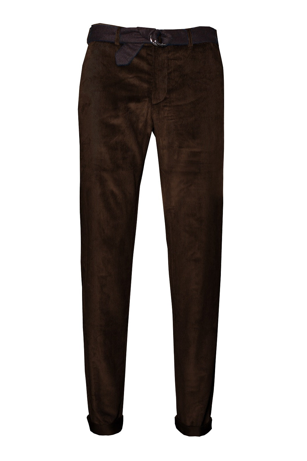 The Corduroy Trousers – Plain chocolate corduroy, cotton and elastane – WICKET