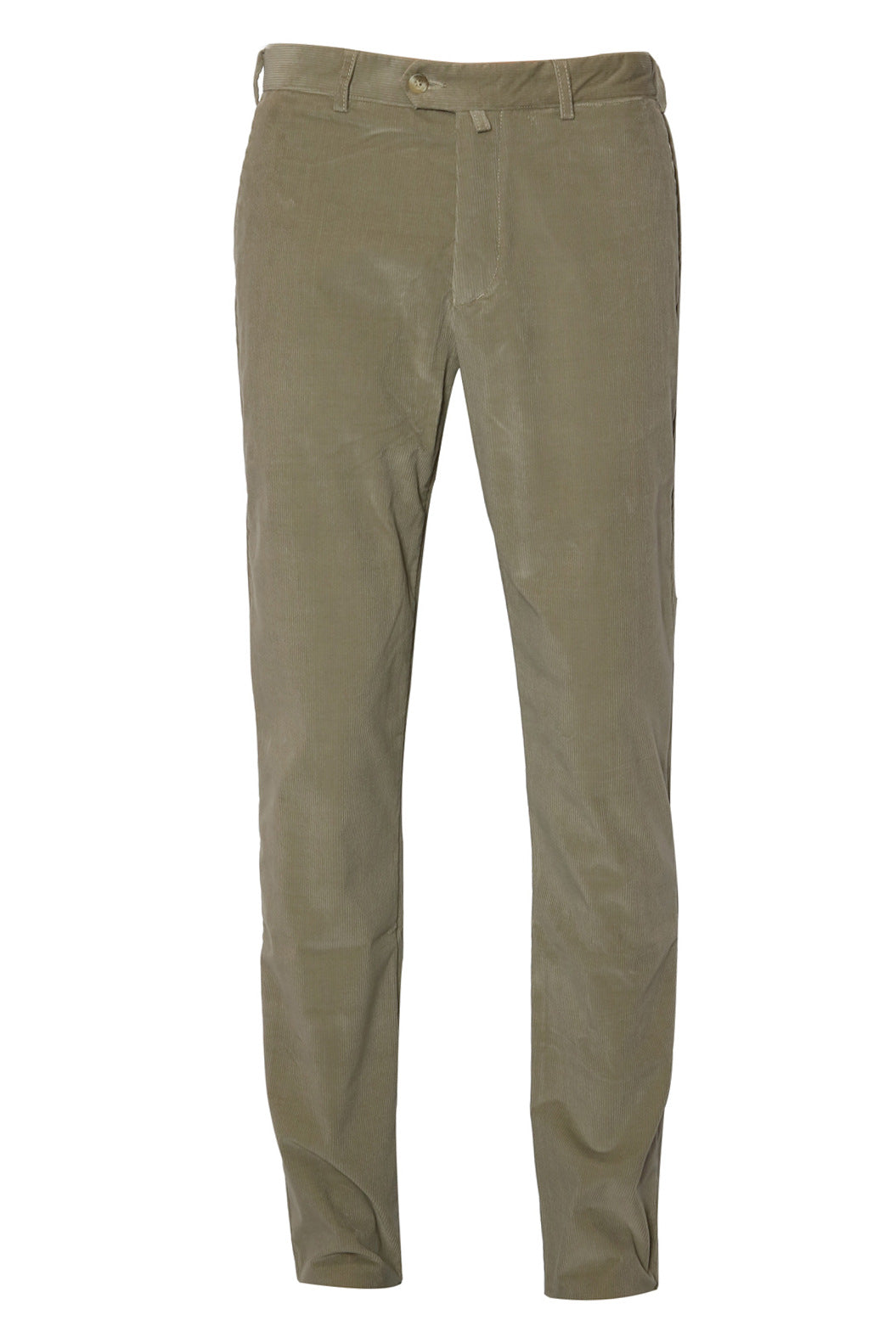 The Corduroy Trousers – Plain beige corduroy, cotton and elastane – WICKET