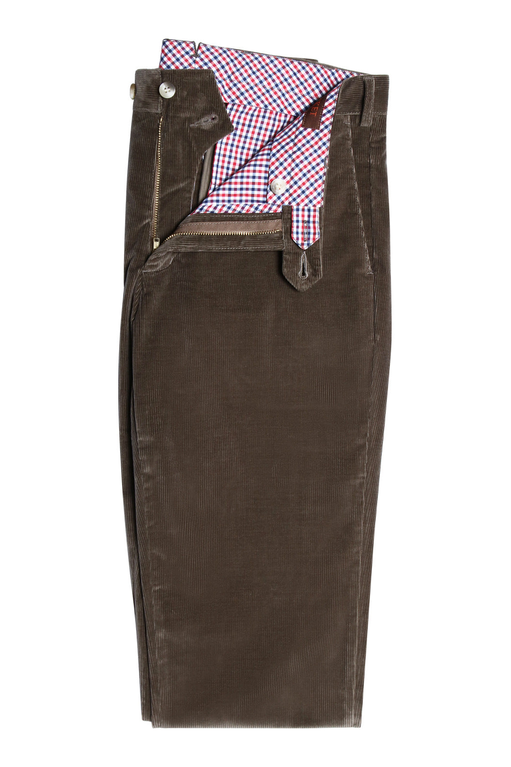 The Corduroy Trousers – Plain green corduroy, cotton and elastane – WICKET
