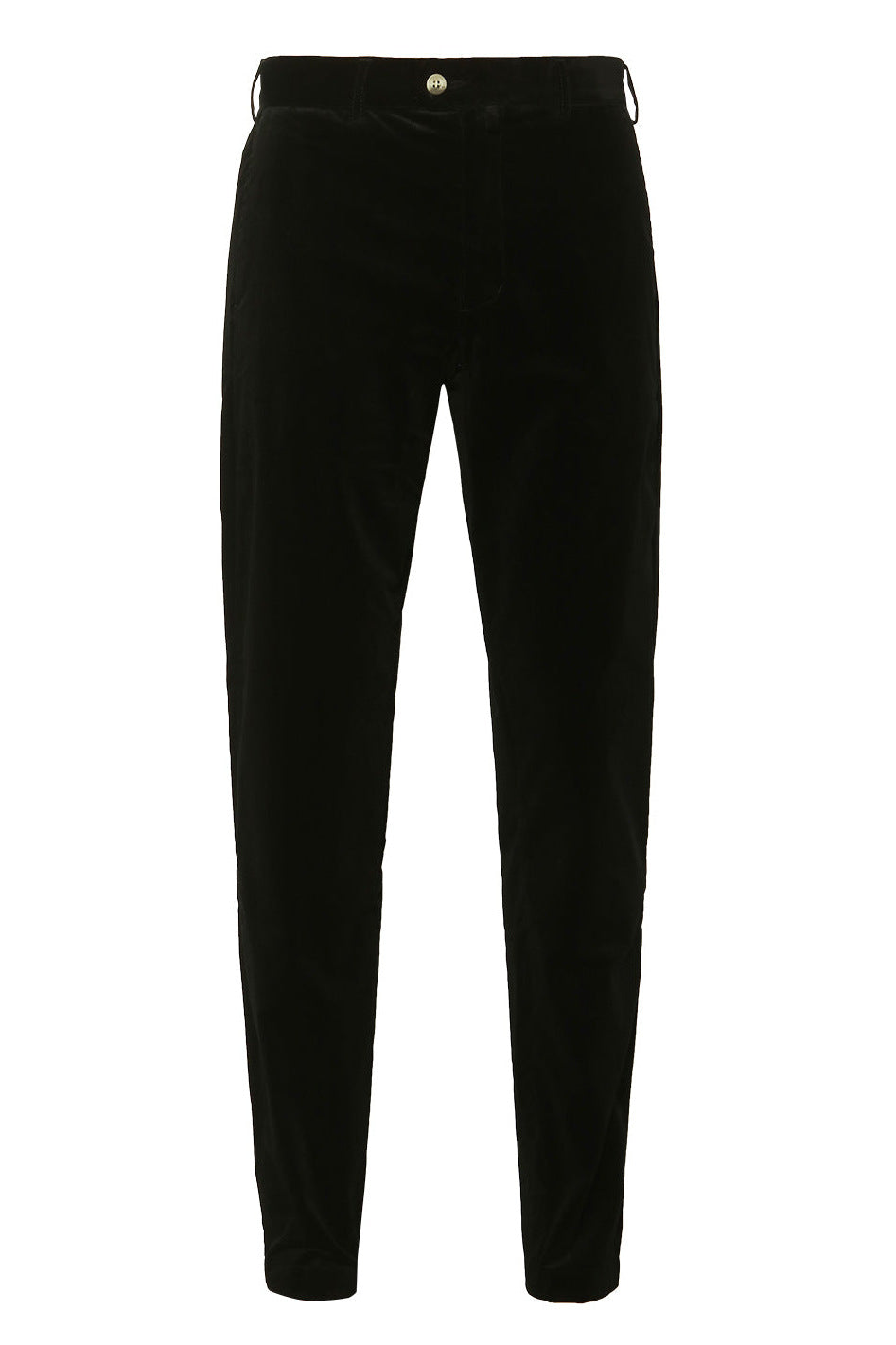 The Corduroy Trousers – Plain black corduroy, cotton and elastane – WICKET