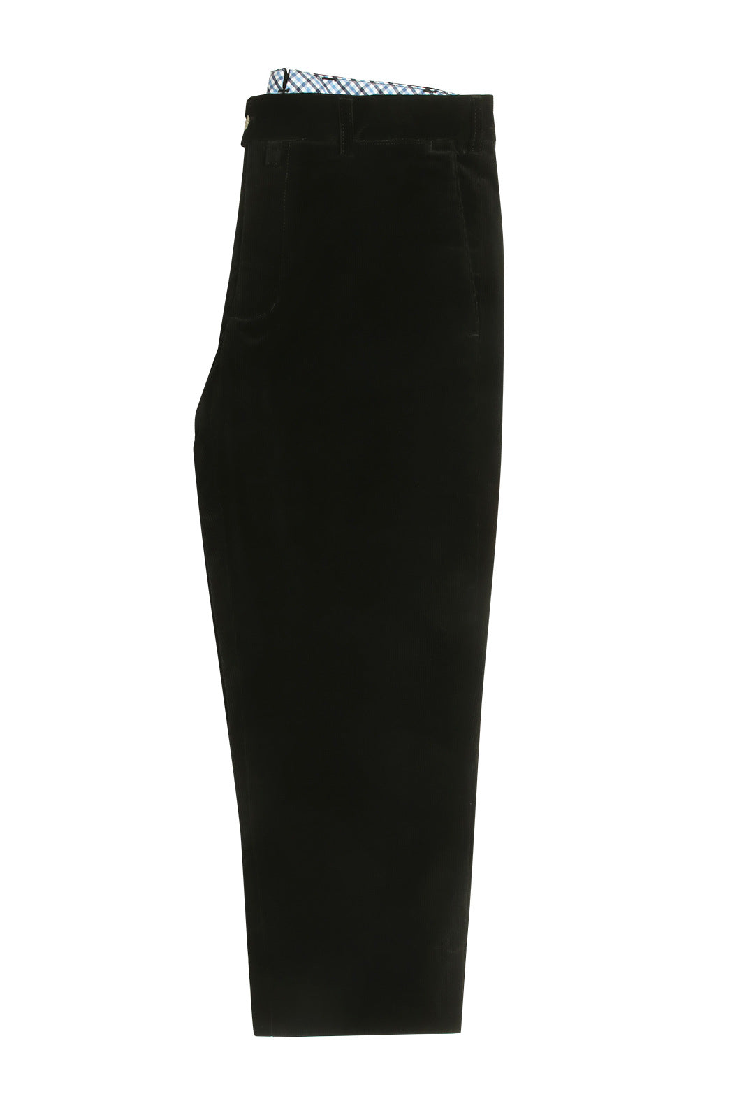 Le Velours – uni en velours noir, Coton et é lasthanne – WICKET