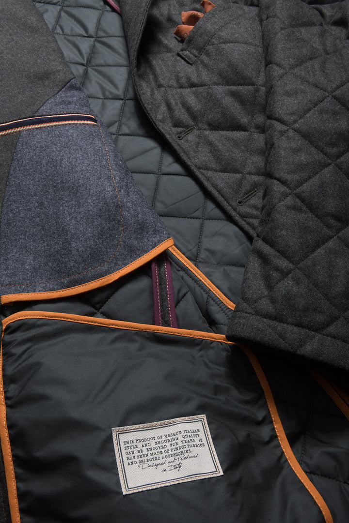 Le Horse Riding – Plain wool flannel (340 g), hunting green – WICKET