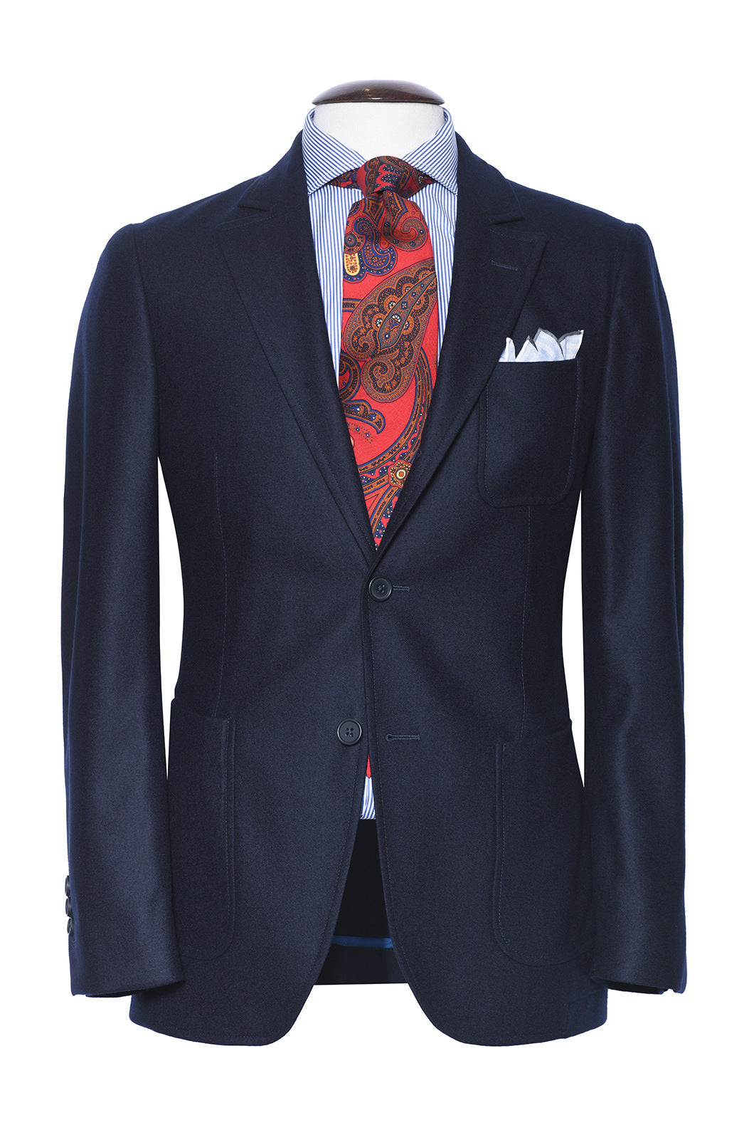La Milan – Flanelle bleu marine – WICKET