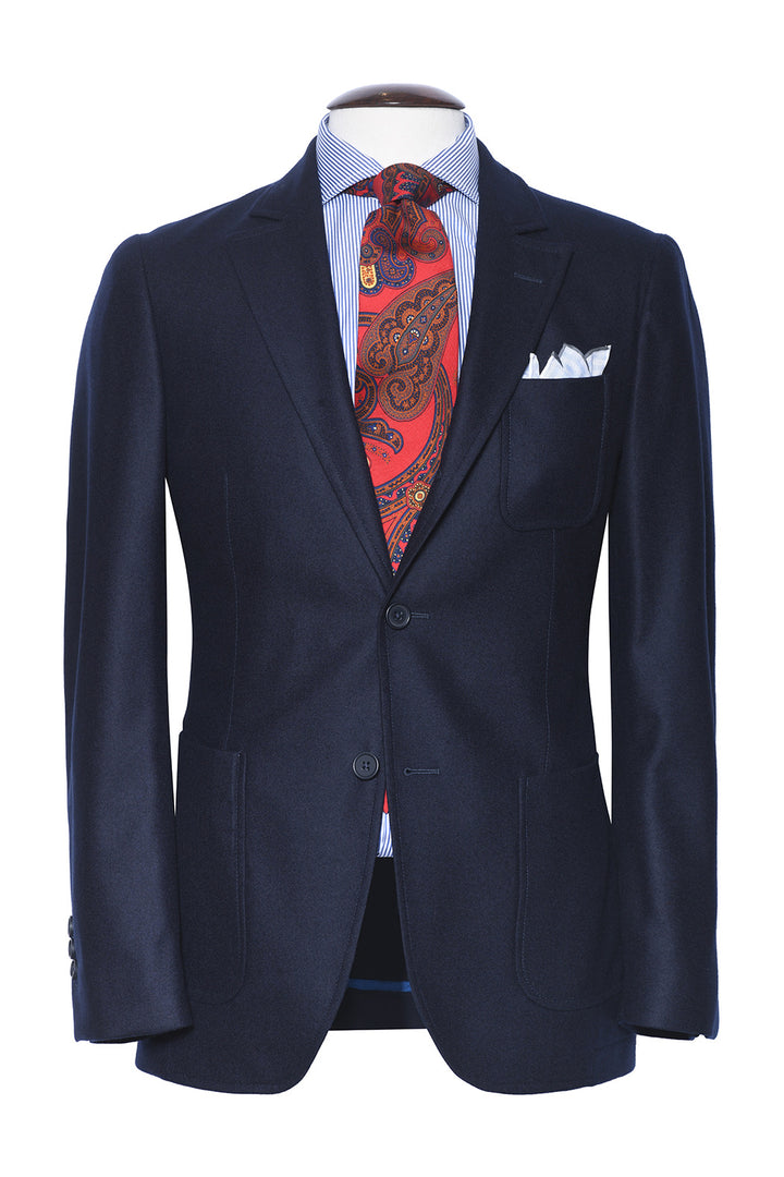 La Milan – Flanelle bleu marine – WICKET