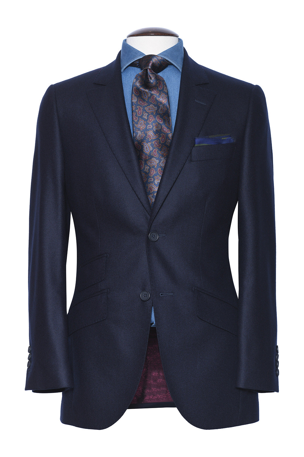 Le Kensington – Navy flannel – WICKET