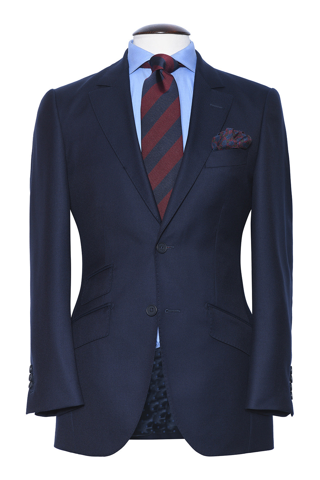 Le Kensington – Navy Super 120’s wool – WICKET