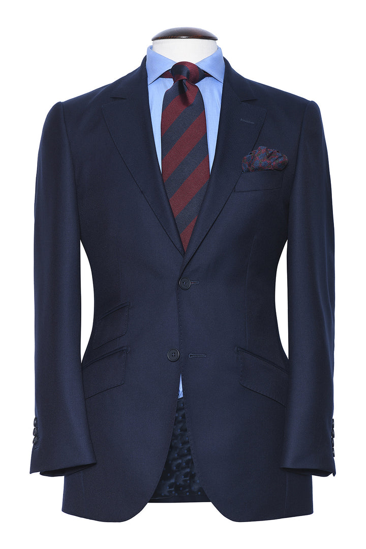 Le Kensington – Navy Super 120’s wool – WICKET