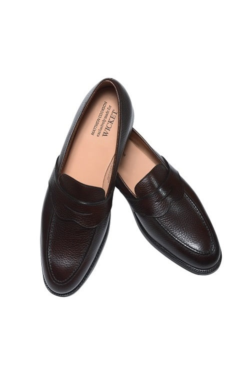 Le Charles – Dark brown grained calf with Dainite sole – WICKET