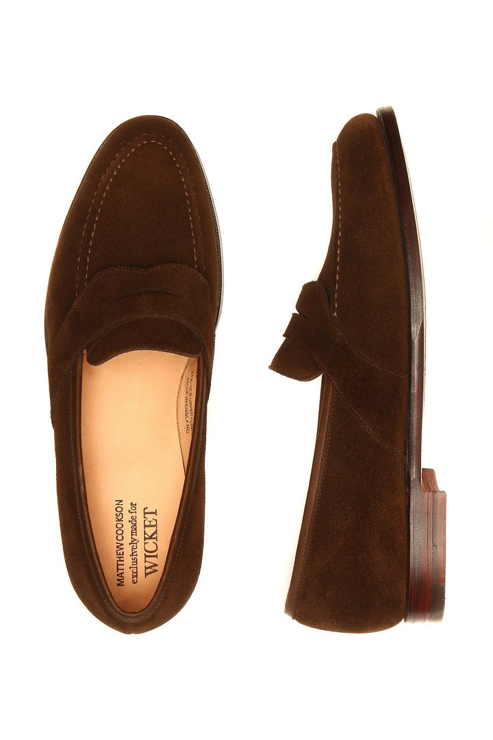 Le Charles – Brown calf suede – WICKET