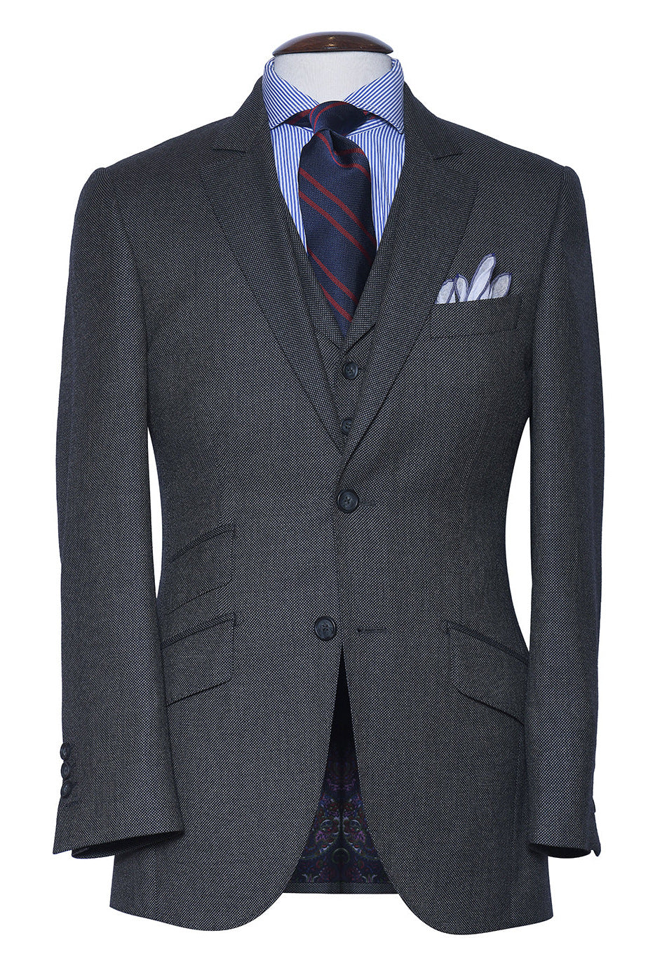 Le Kensington – Sublime grey grain de caviar – WICKET