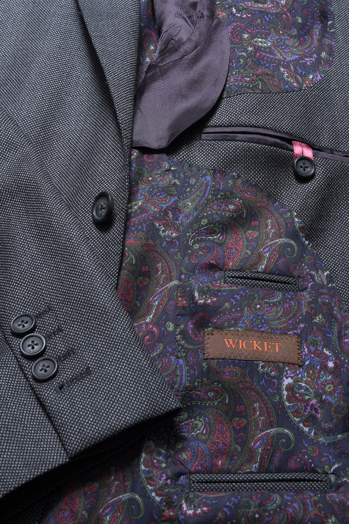 Le Kensington – Sublime grey grain de caviar – WICKET