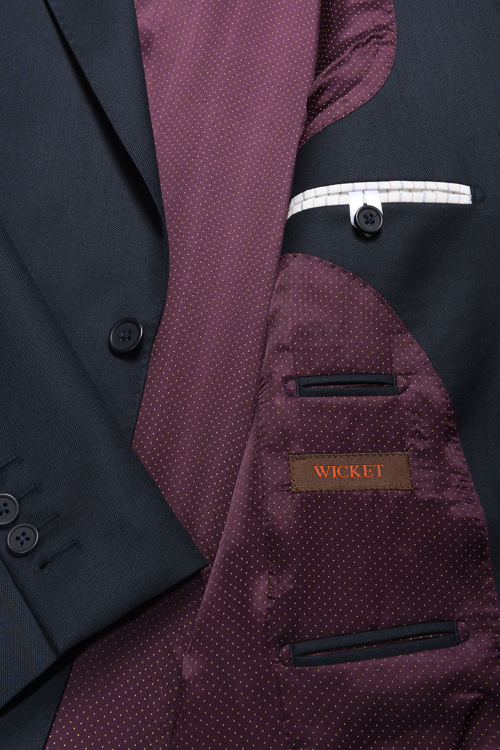 Le Kensington – Laine Vierge Peignée, Bleu sublime – WICKET
