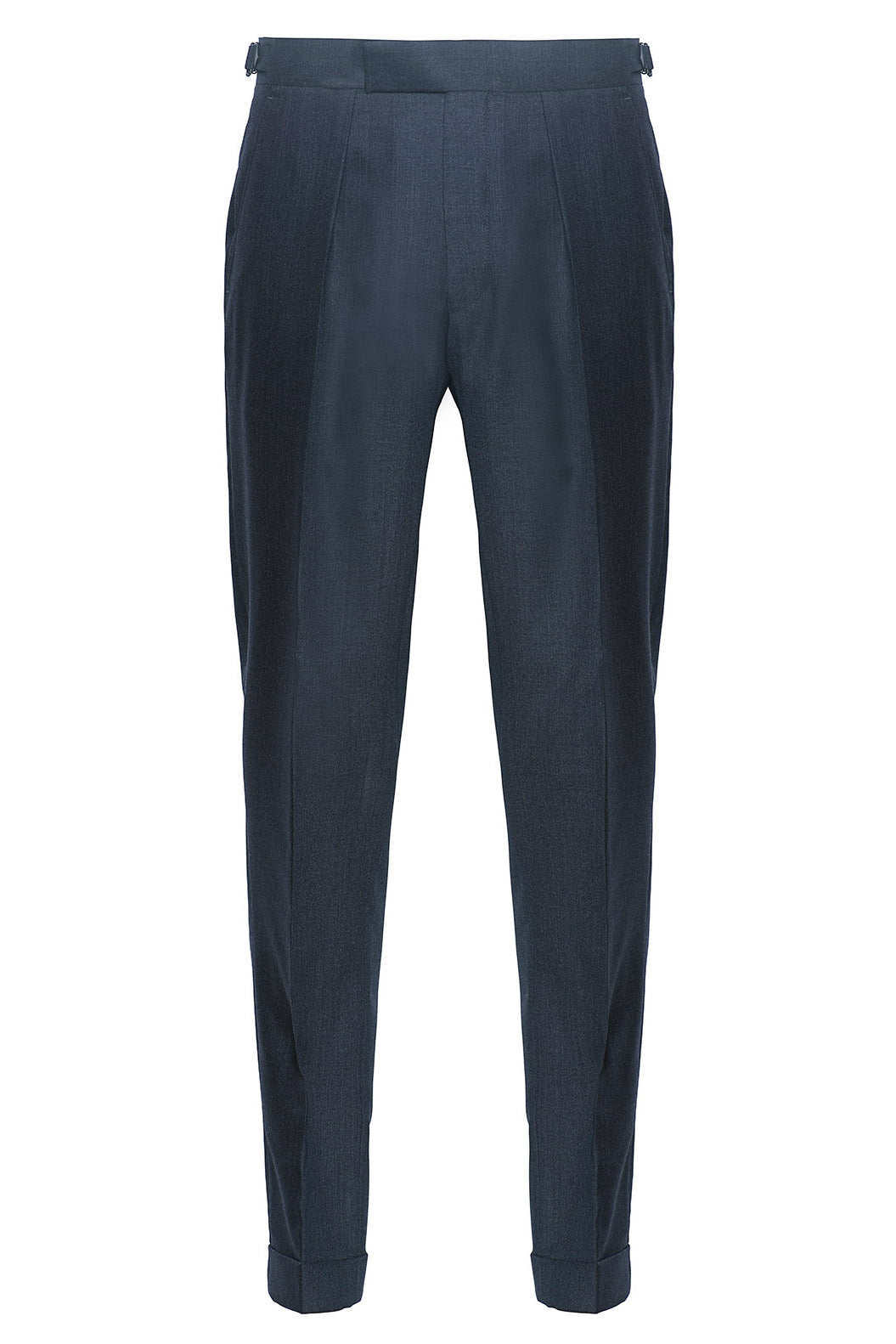 Le Kensington – Known as ‘end-on-end’, deep grey, Super 120 wool – WICKET
