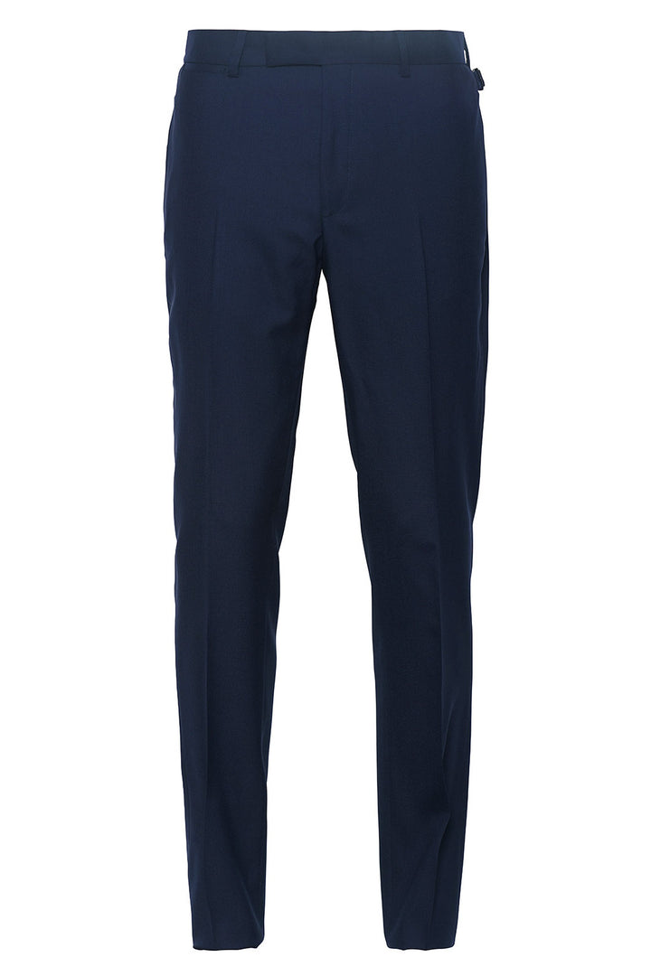 Le Turin – Known as ‘tropical’, in Super 120’s wool, plain navy (250 g) – WICKET