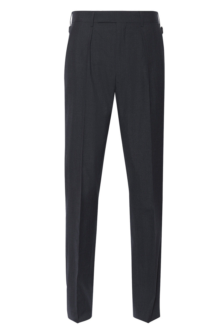 The Classic – Dark grey wool gabardine – WICKET