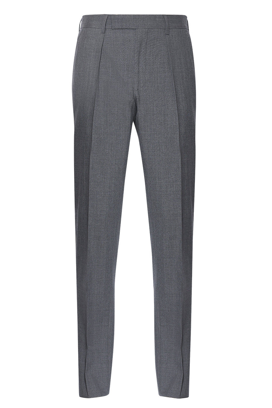 The Classic – Light grey wool gabardine – WICKET