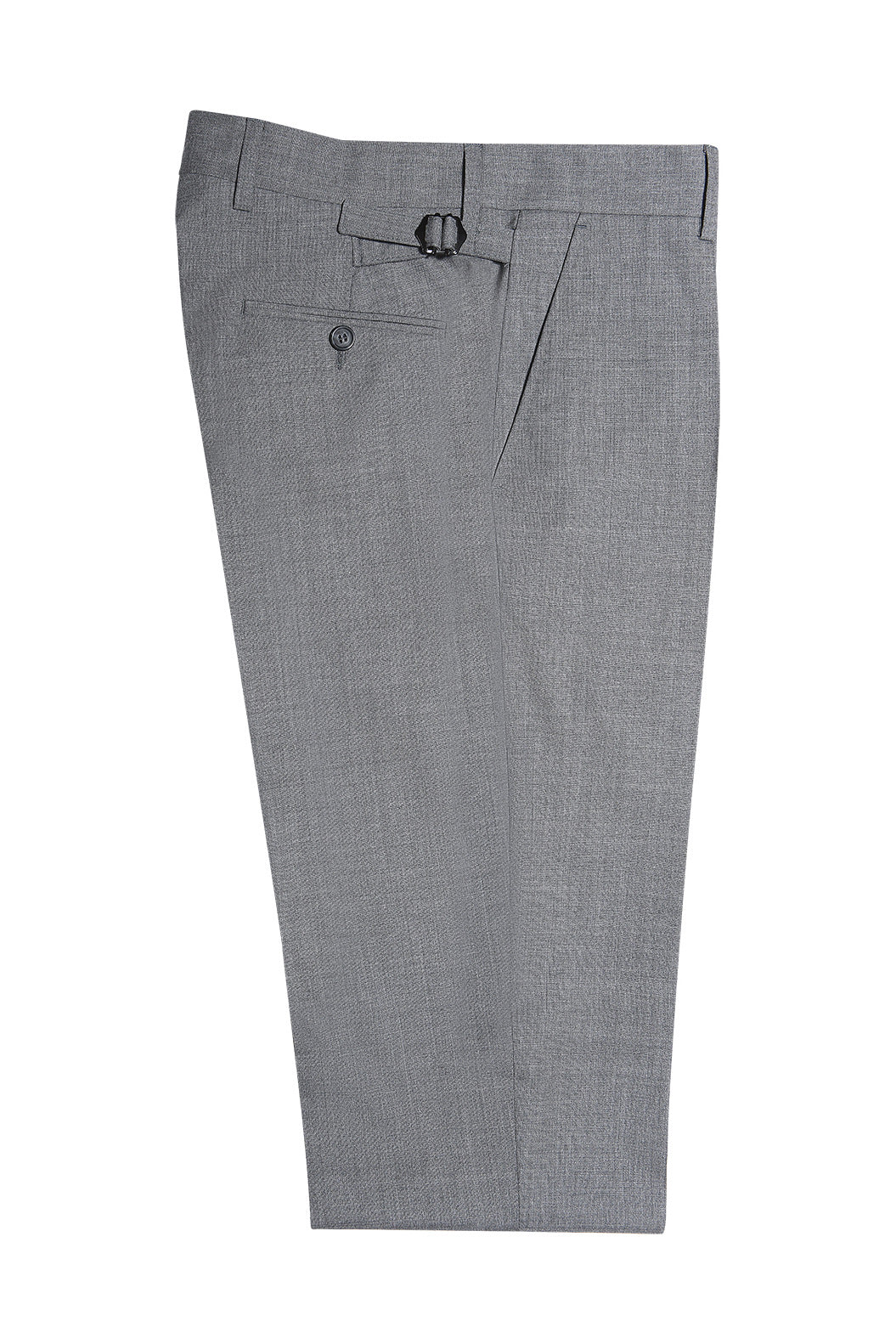 The Classic – Light grey wool gabardine – WICKET