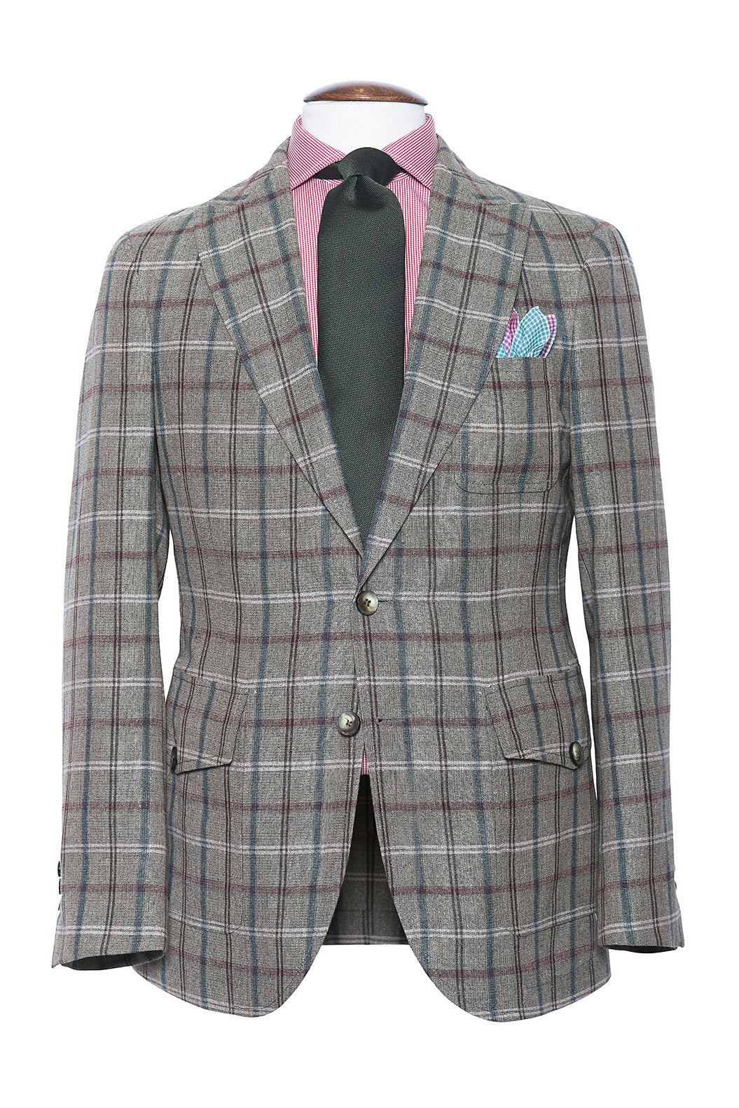 La Downton – Brushed silk, linen and wool – WICKET