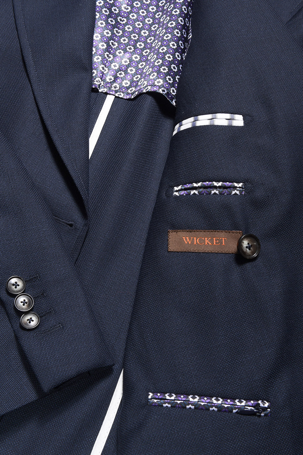 La Naples – Navy honeycomb – WICKET