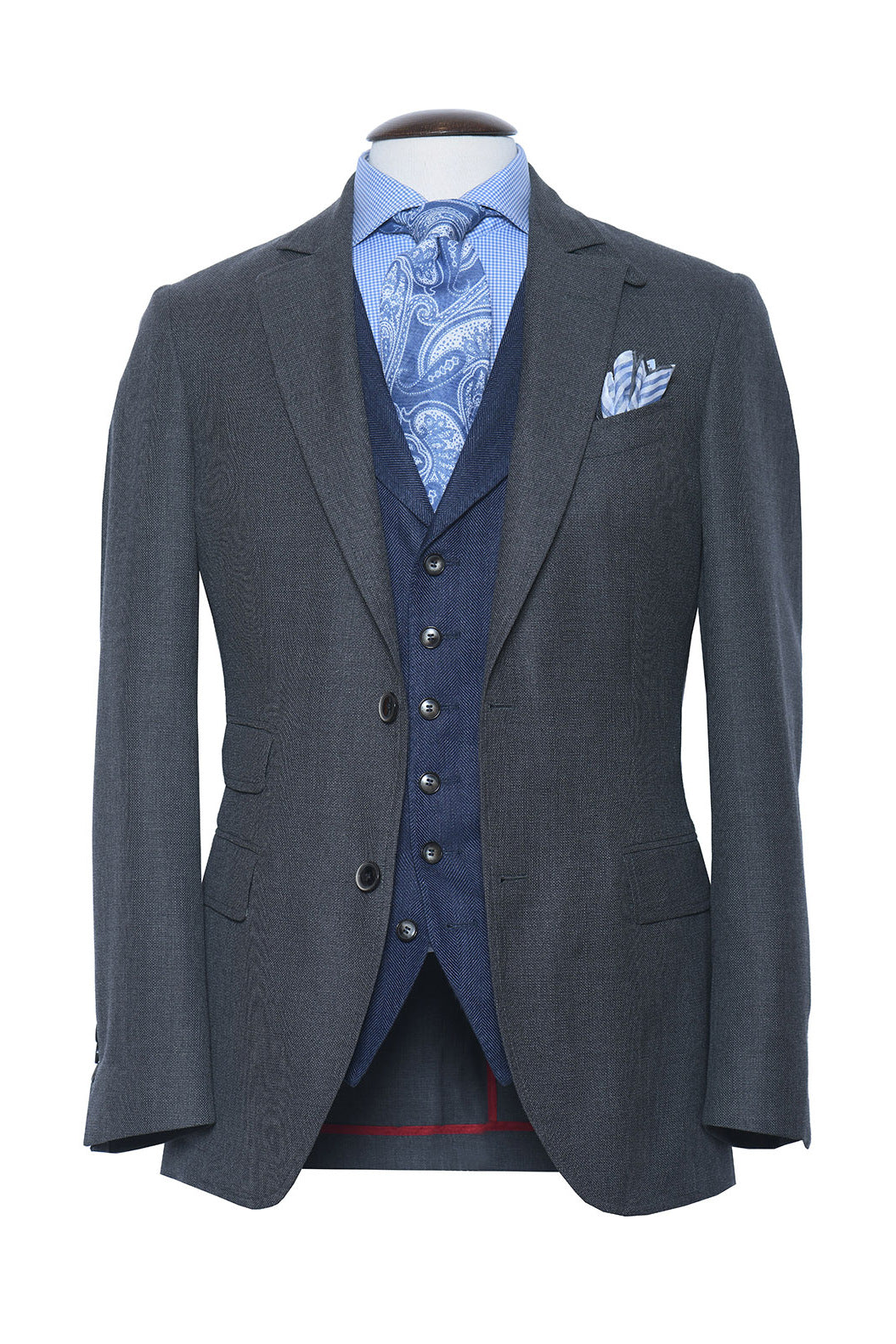 La Turin – ‘Honeycomb’ in Super 120 wool – WICKET