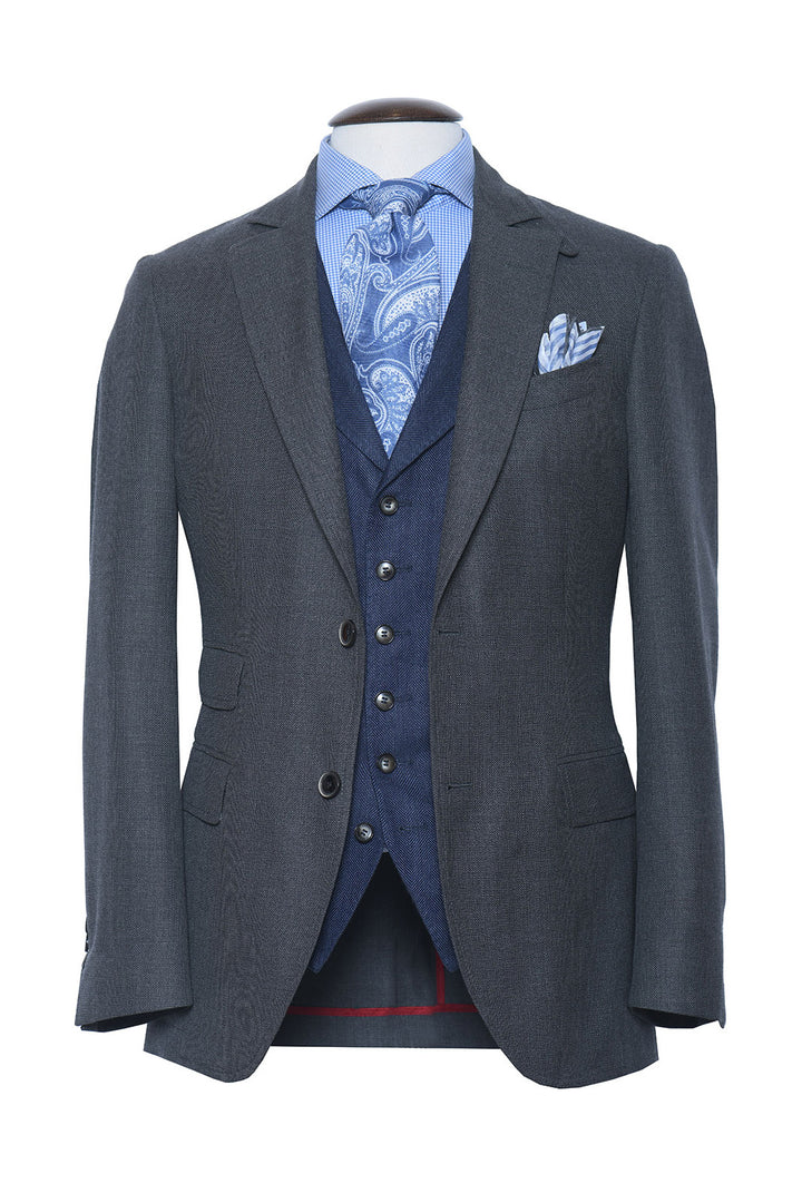 La Turin – ‘Honeycomb’ in Super 120 wool – WICKET